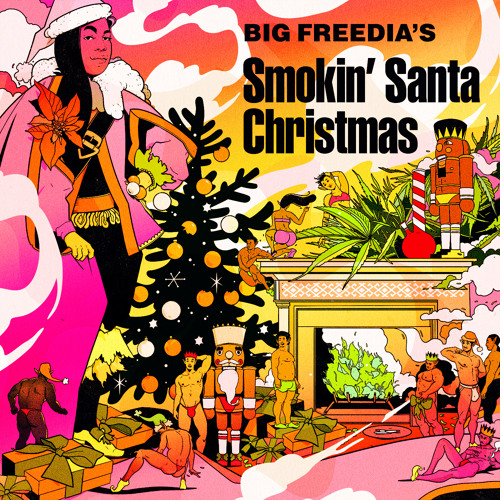 Big Freedia Big Freedia&#039;s Smokin&#039; Santa Christmas cover artwork