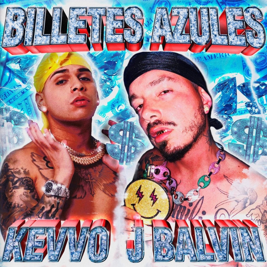 KEVVO & J Balvin — Billete Azules cover artwork