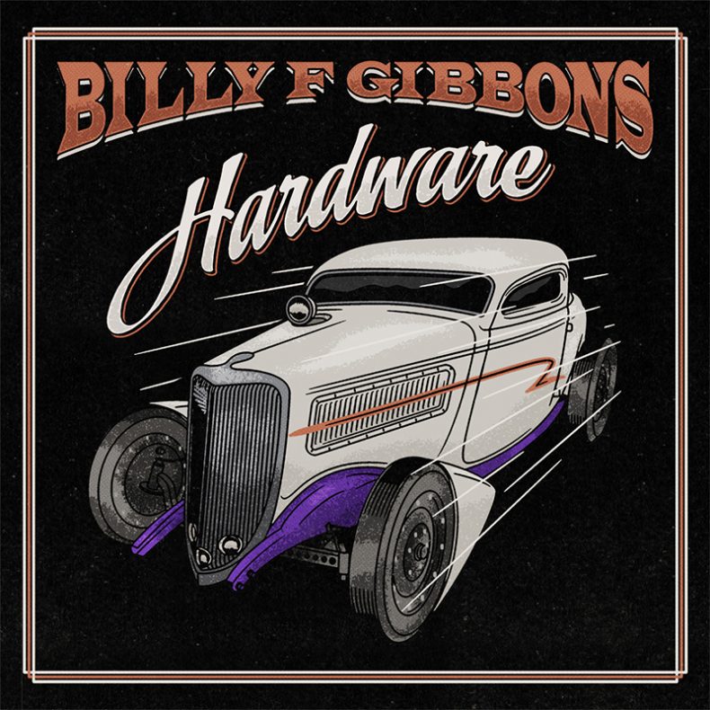 Billy F. Gibbons — She’s On Fire cover artwork