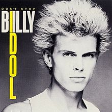 Billy Idol Don&#039;t Stop EP cover artwork