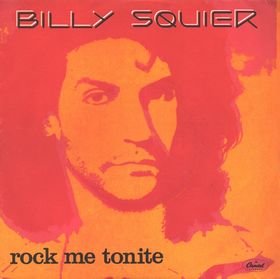 Billy Squier Rock Me Tonite cover artwork