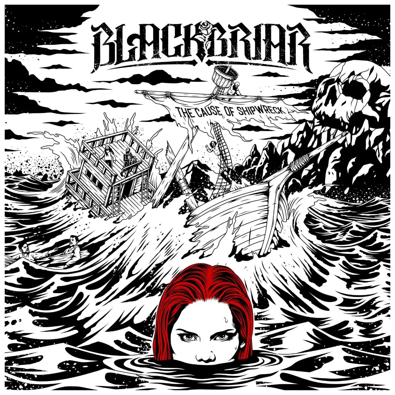 Blackbriar — Walking Over My Grave cover artwork
