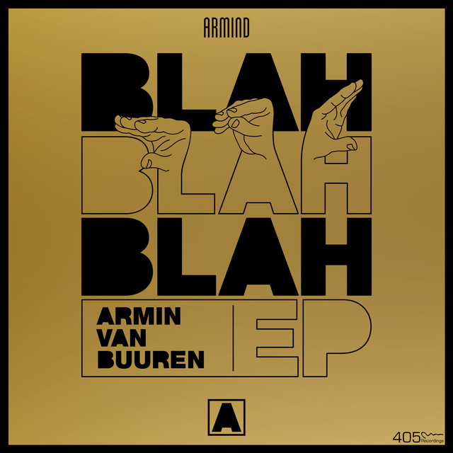 Armin van Buuren Blah Blah Blah - EP cover artwork