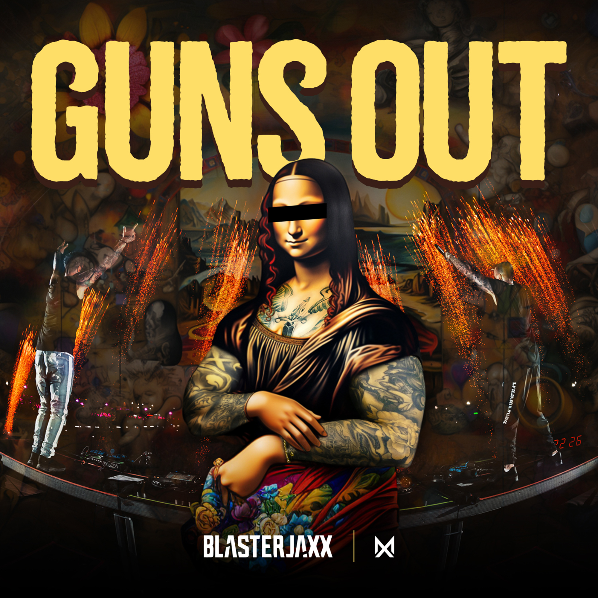 Blasterjaxx — Guns Out cover artwork