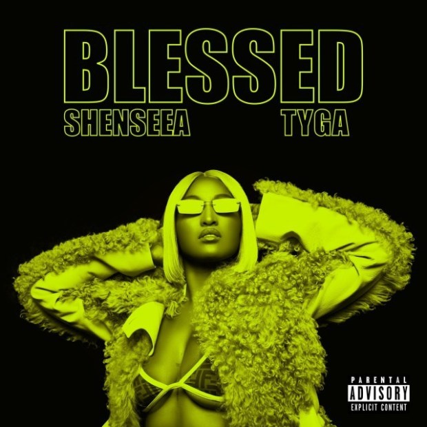 Shenseea featuring Tyga — Blessed cover artwork