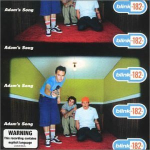 blink-182 Adam&#039;s Song cover artwork