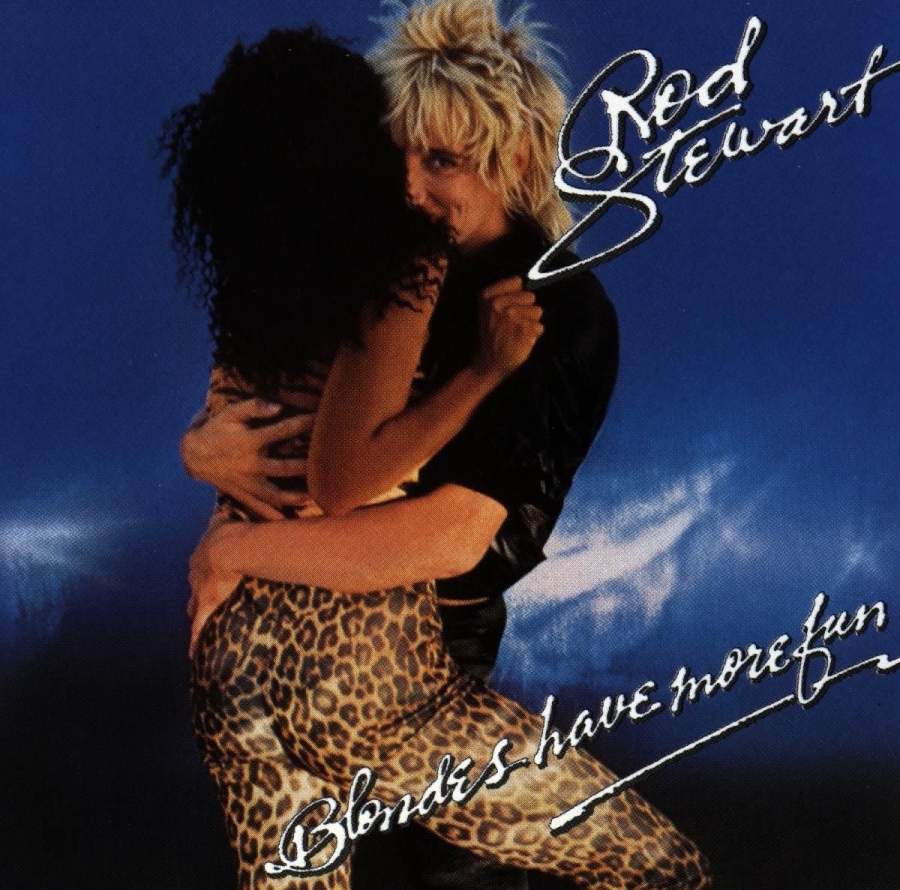 Rod Stewart Blondes Have More Fun cover artwork