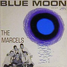 The Marcels Blue Moon cover artwork