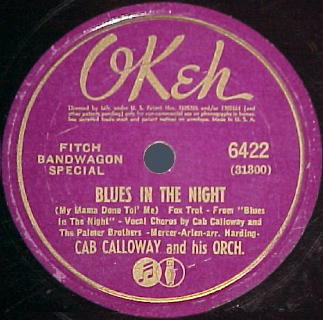 Cab Calloway — Blues in the Night cover artwork