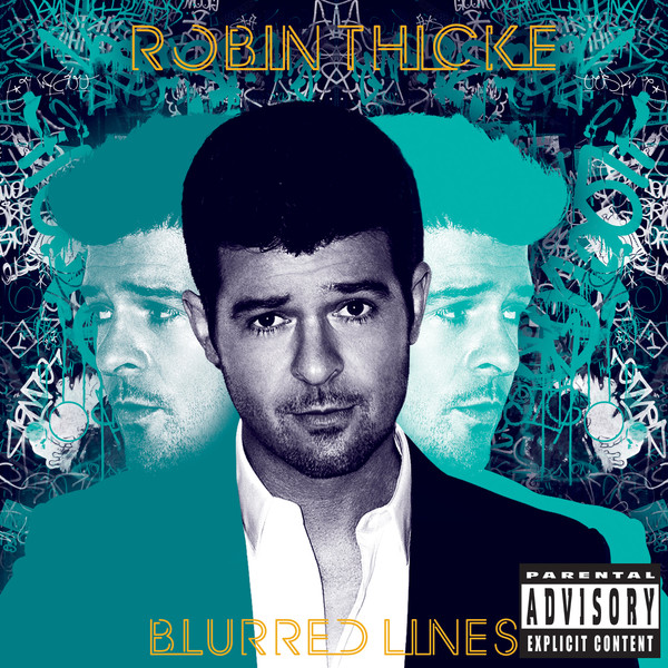 Robin Thicke Blurred Lines (Deluxe Version) cover artwork