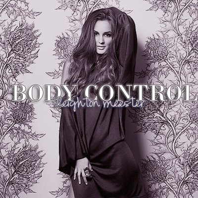 Leighton Meester Body Control cover artwork