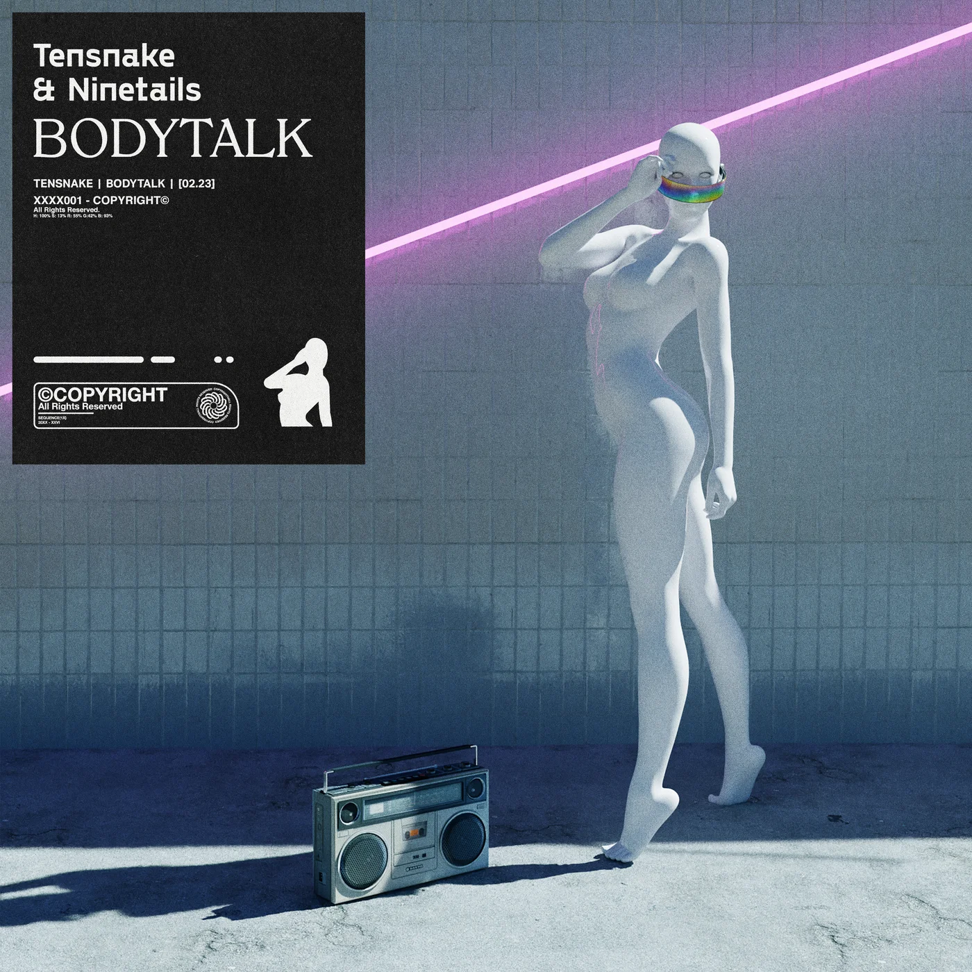 Tensnake & Ninetails — Bodytalk cover artwork