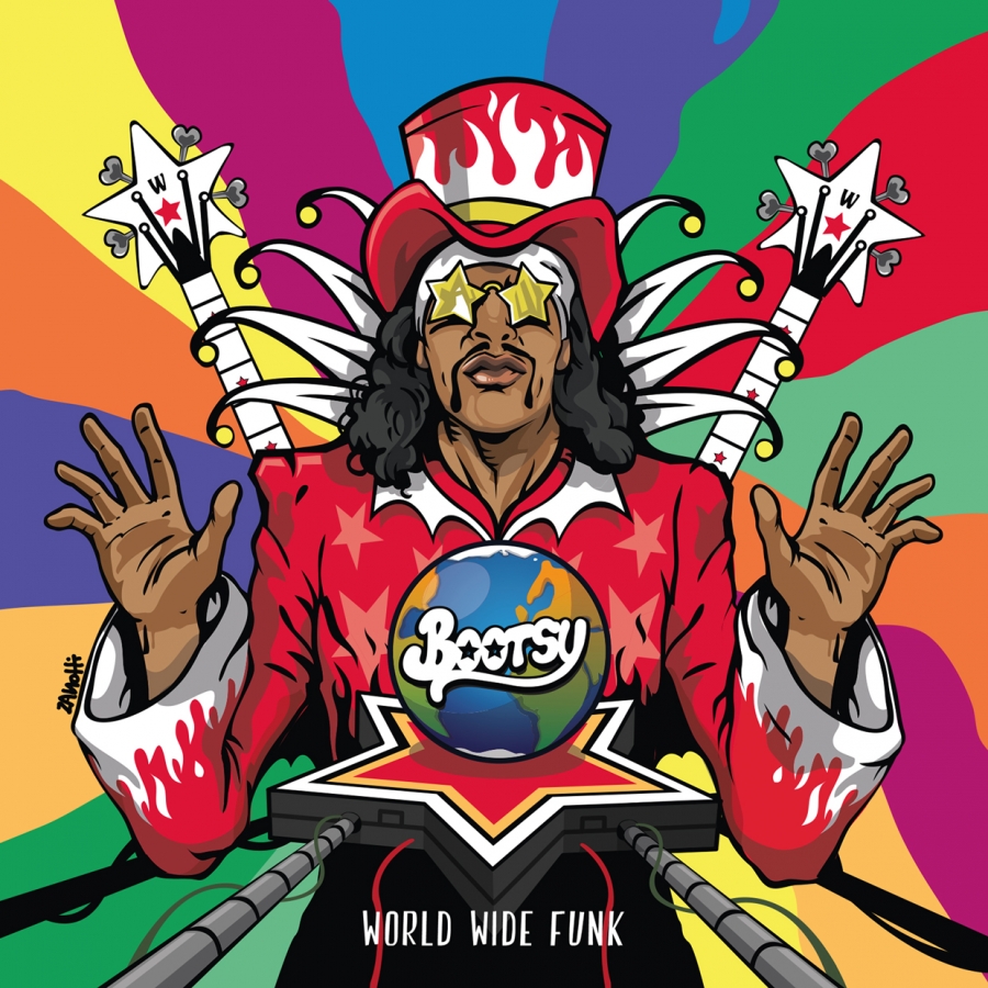Bootsy Collins World Wide Funk cover artwork