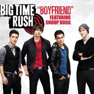 Big Time Rush ft. featuring Snoop Dogg Boyfriend cover artwork