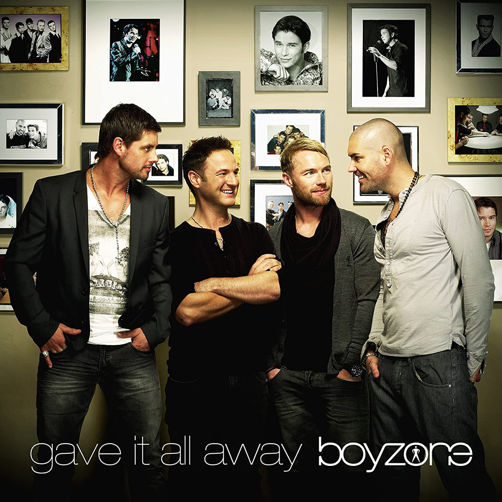 Boyzone Gave It All Away cover artwork