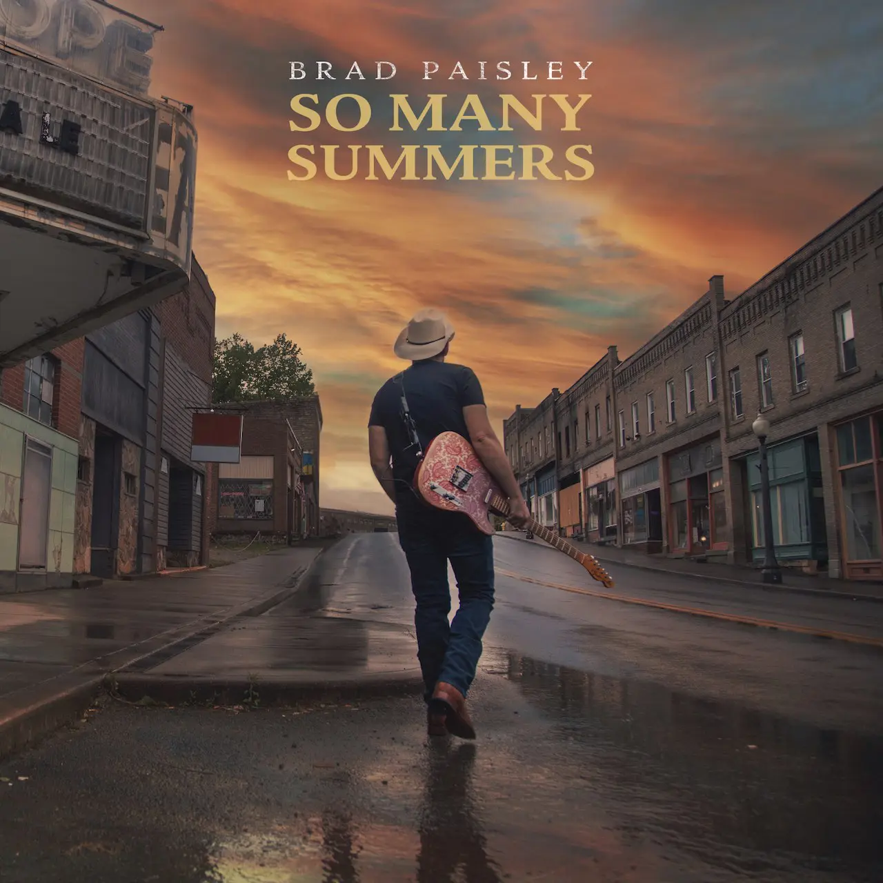 Brad Paisley So Many Summers cover artwork