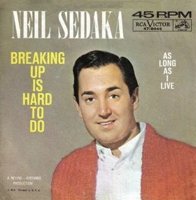 Neil Sedaka — Breaking Up Is Hard to Do cover artwork
