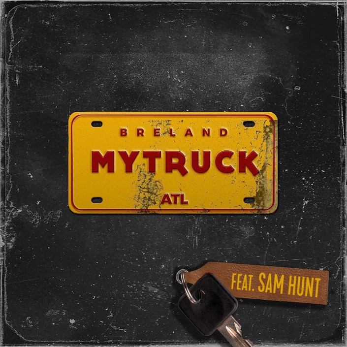 BRELAND ft. featuring Sam Hunt My Truck cover artwork