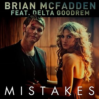 Brian McFadden featuring Delta Goodrem — Mistakes cover artwork