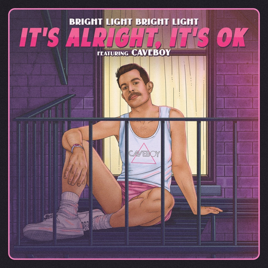 Bright Light Bright Light featuring Caveboy — It&#039;s Alright, It&#039;s OK cover artwork