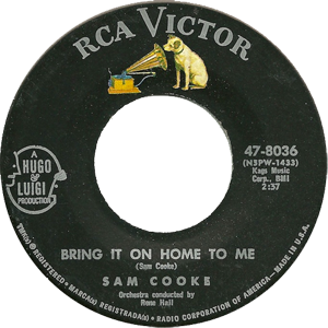 Sam Cooke — Bring It on Home to Me cover artwork