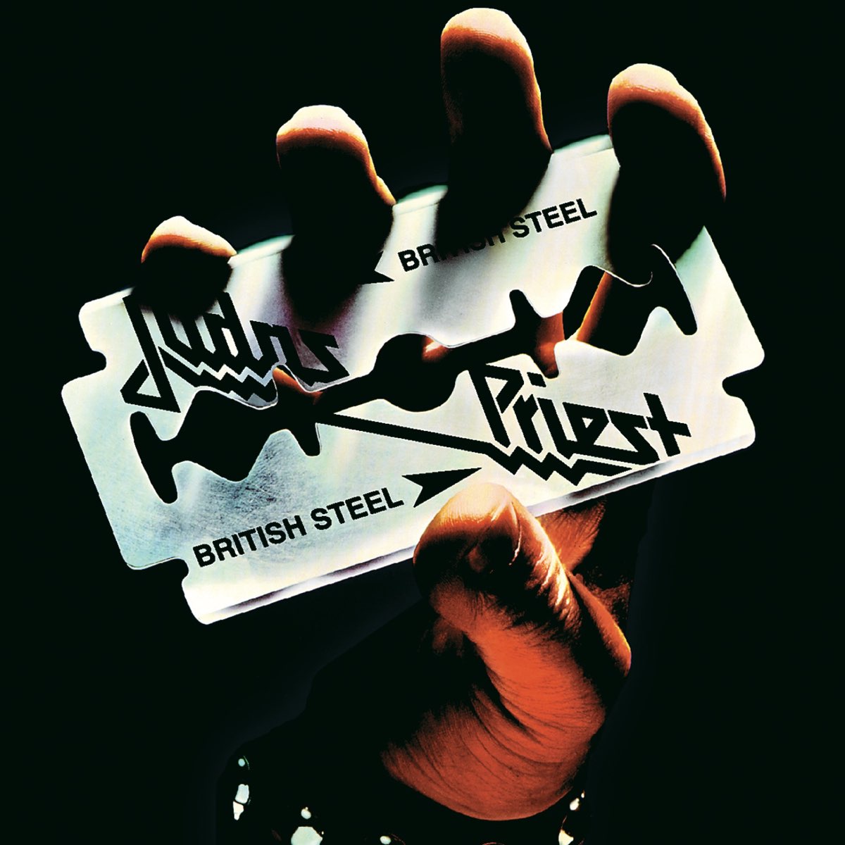 Judas Priest British Steel cover artwork