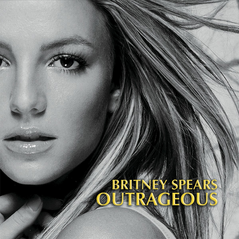 Britney Spears — Outrageous cover artwork