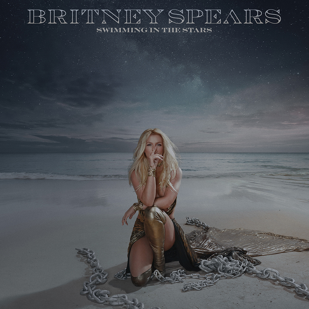 Britney Spears — Swimming in the Stars cover artwork