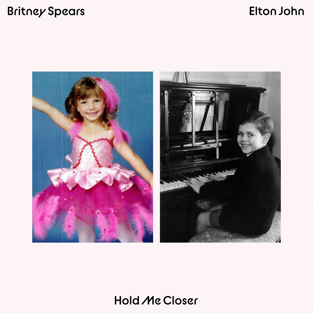 Elton John & Britney Spears Hold Me Closer cover artwork