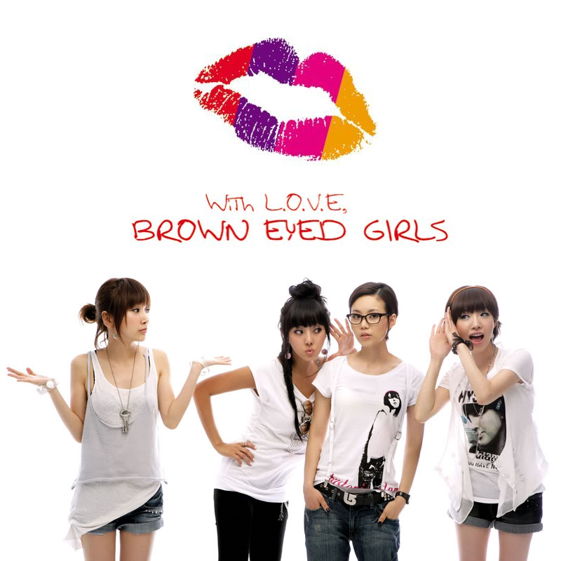 Brown Eyed Girls With L.O.V.E. cover artwork
