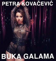 Petra Kovačević Buka, galama cover artwork
