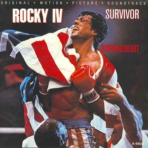 Survivor — Burning Heart cover artwork