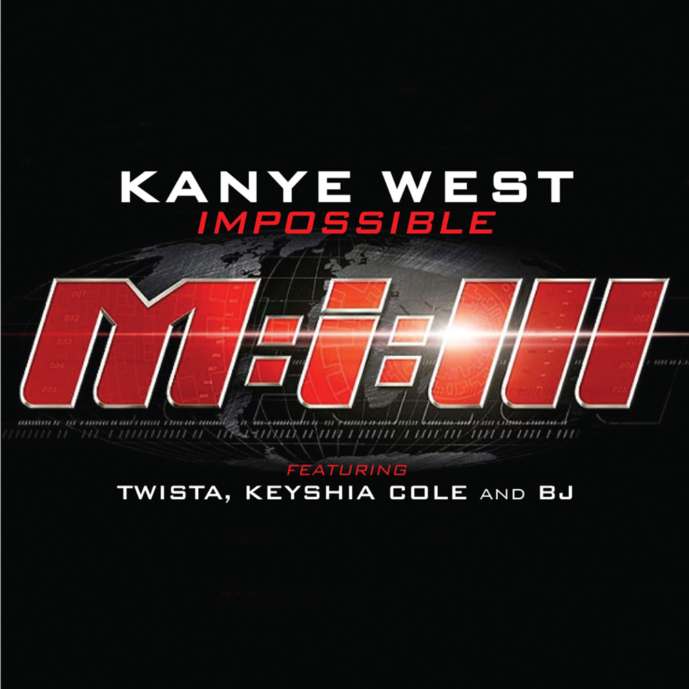 Kanye West featuring Twista, Keyshia Cole, & BJ The Chicago Kid — Impossible cover artwork