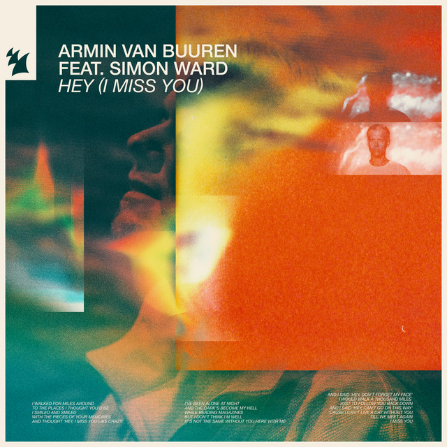 Armin van Buuren ft. featuring Simon Ward Hey (I Miss You) cover artwork
