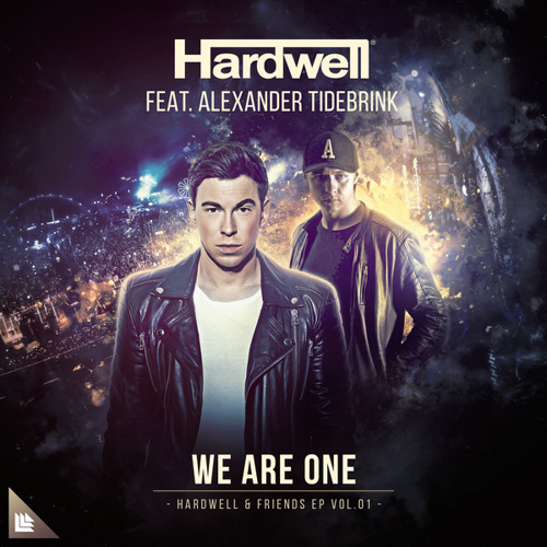 Hardwell featuring Alexander Tidebrink — We Are One cover artwork