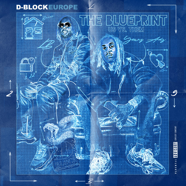 D-Block Europe The Blueprint: Us Vs. Them cover artwork