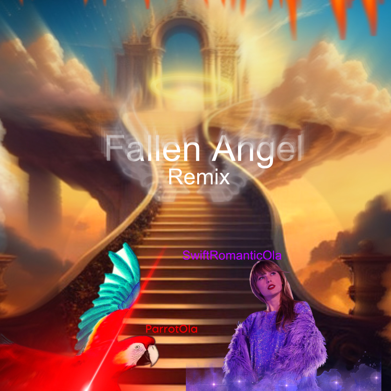 ParrotOla featuring SwiftRomanticOla — Fallen Angel (Remix) cover artwork