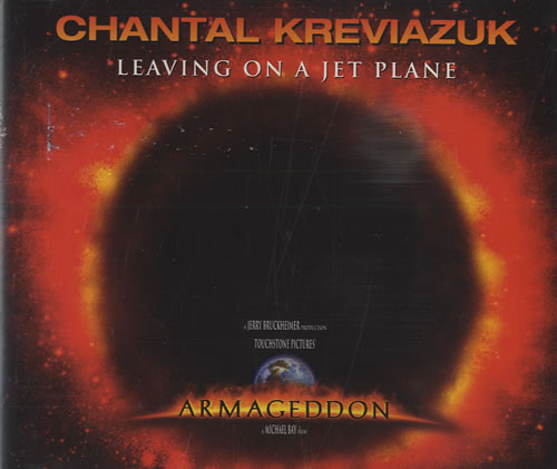 Chantal Kreviazuk — Leaving on a Jet Plane cover artwork