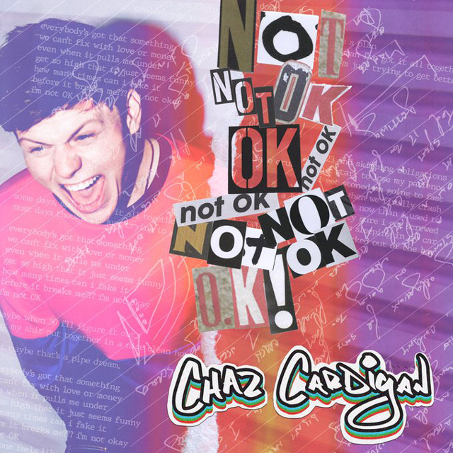 Chaz Cardigan Not OK! cover artwork