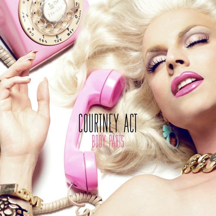 Courtney Act Body Parts cover artwork