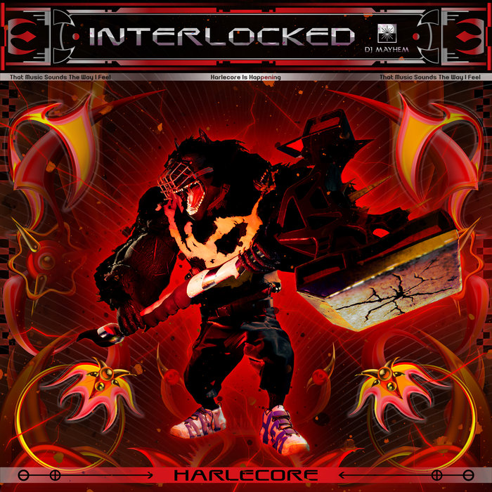 Danny L Harle & DJ Mayhem — Interlocked cover artwork