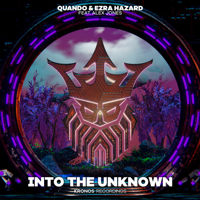 Quando & Ezra Hazard featuring Alex Jones — Into The Unknown cover artwork