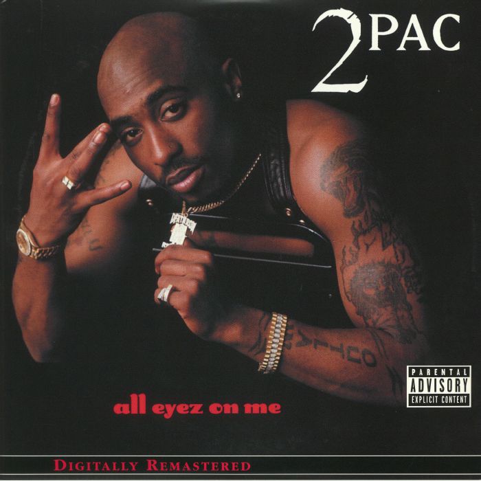 2Pac All Eyez on Me cover artwork