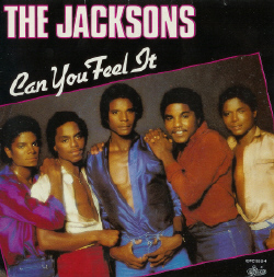 The Jacksons — Can You Feel It cover artwork