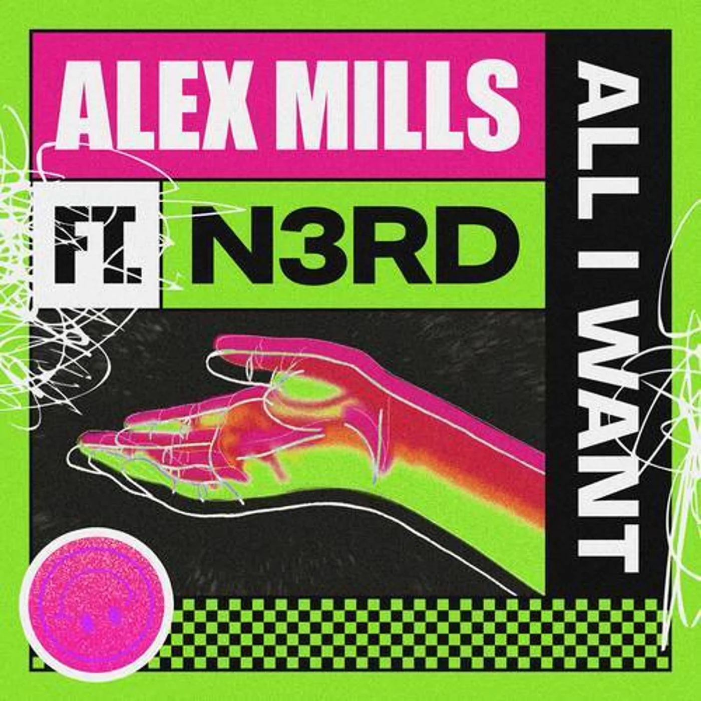 Alex Mills featuring N3RD — All I Want cover artwork
