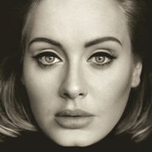 Adele — 25 cover artwork