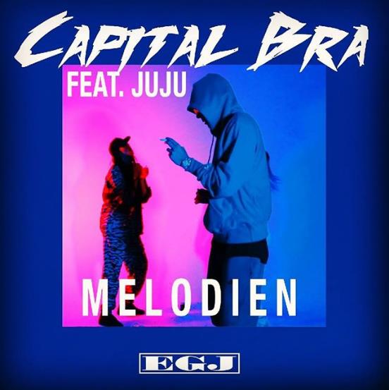 Capital Bra featuring Juju — Melodien cover artwork