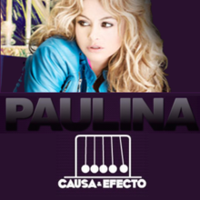 Paulina Rubio Causa y Efecto cover artwork