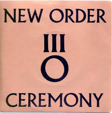 New Order — Ceremony cover artwork