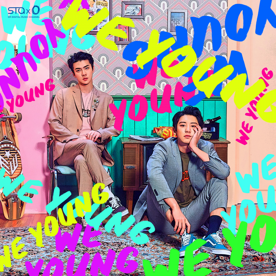 Chanyeol & Sehun — We Young cover artwork